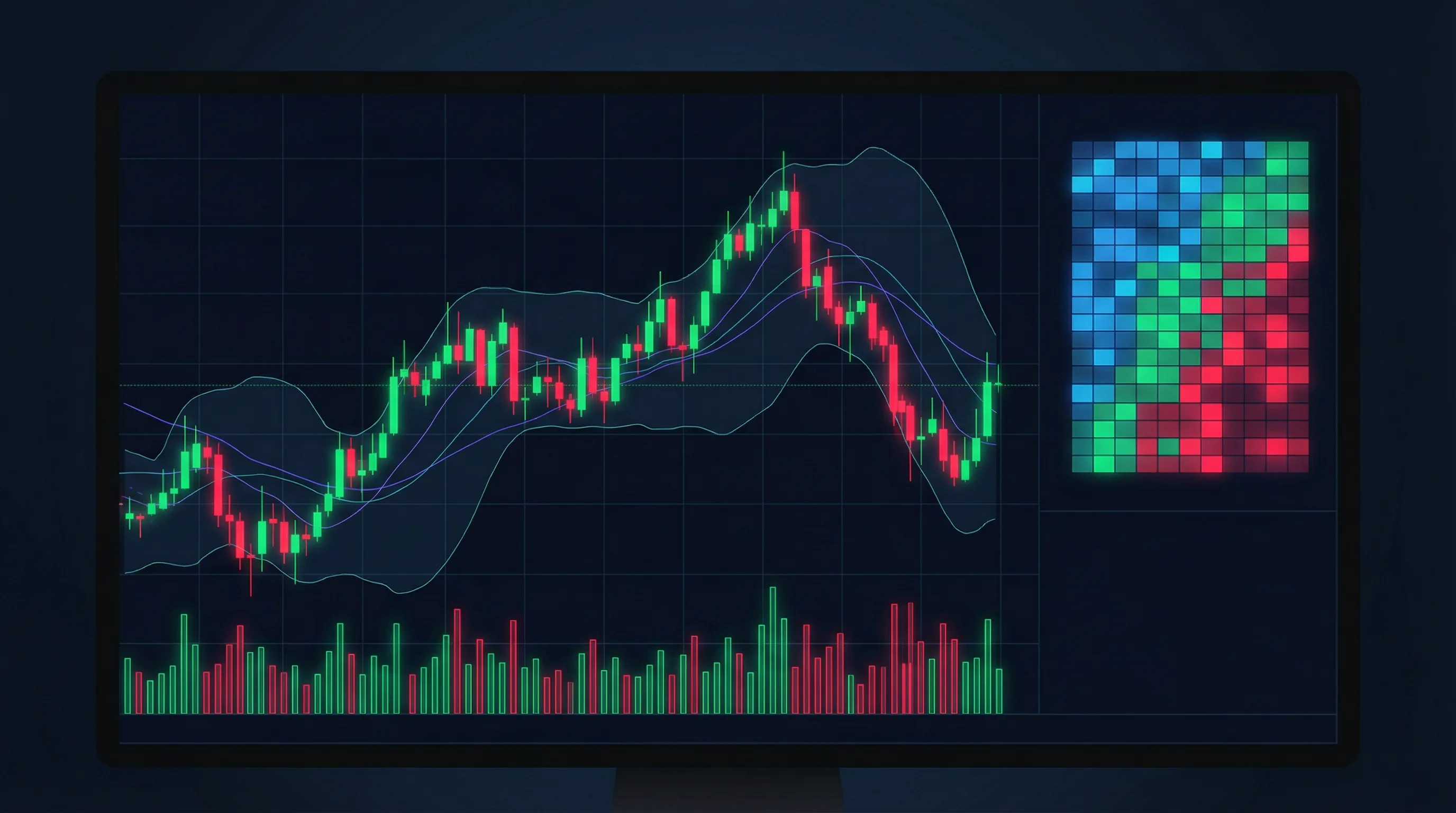 赔率K线图与布林带技术分析 - mk体育 量化工具